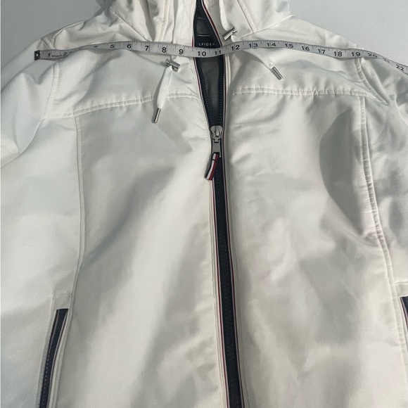 🤍💎💎Tommy Hilfiger Women's White Utility Jacket unisex - Picture 7 of 13